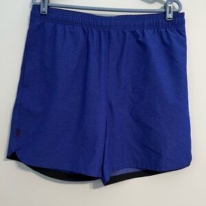 Rhône Men’s Athletic Shorts Blue L